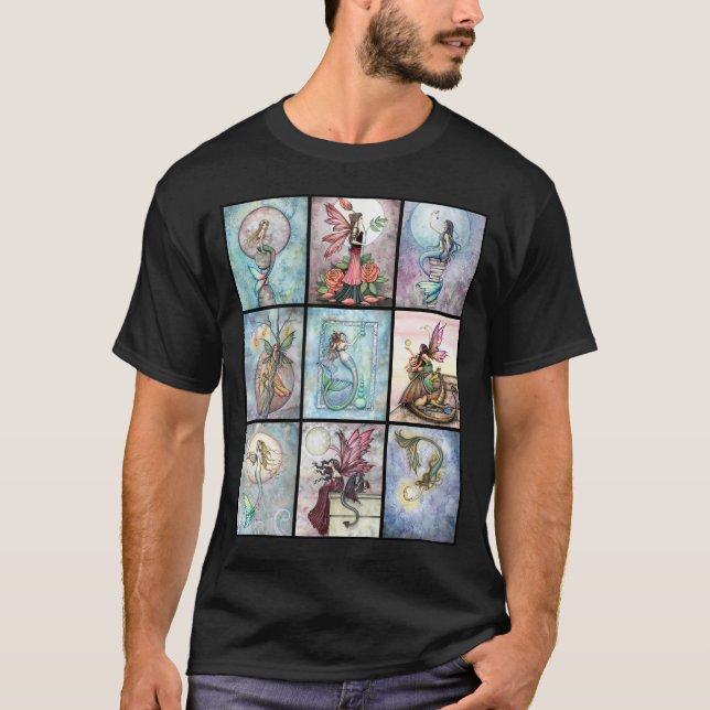 Nine Fairy Mermaid T - Shirt (Vorderseite)
