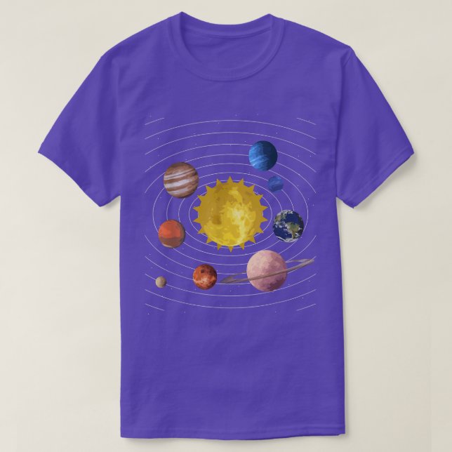 Nine Planets Science Outway Science Fan T-Shirt (Design vorne)