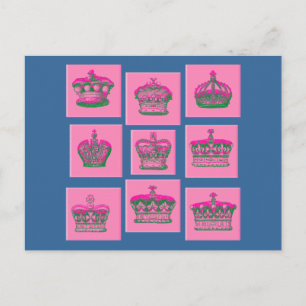 Nine Royal Crowns Tshirts, Geschenke Postkarte
