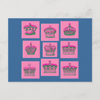 Nine Royal Crowns Tshirts, Geschenke Postkarte