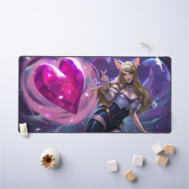 Nine Schwanz Fox Desk | Maßgeschneiderte Schreibti Schreibtischunterlage