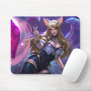 Nine Schwanz Fox Mousepad   Benutzerdefinierbares 