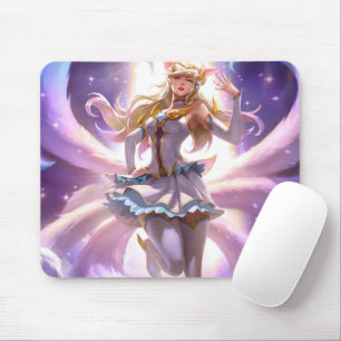 Nine Schwanz Fox Mousepad   Benutzerdefinierbares 