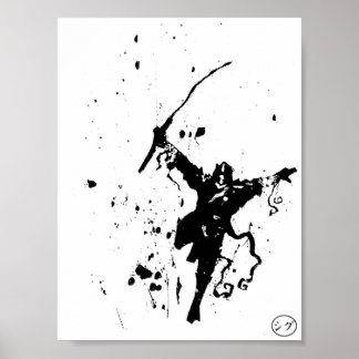 Ninja 3 Print Poster