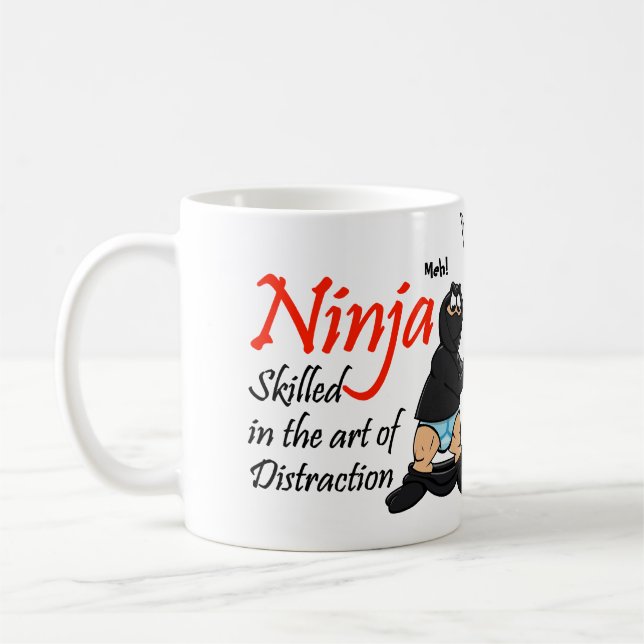 Ninja Ablenkungs-Tasse Tasse (Links)