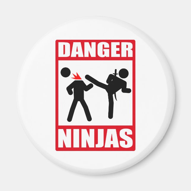 Ninja Academy Okinawa tötet Bill Magnet (Vorne)