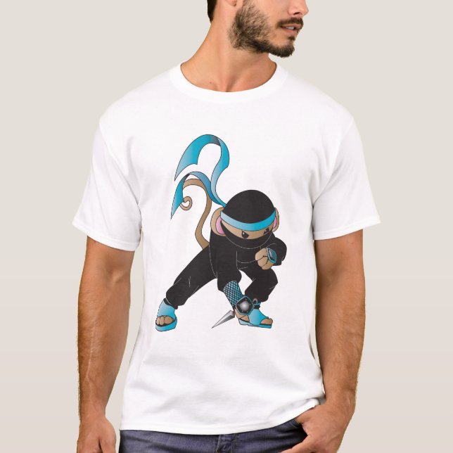 Ninja Affe T-Shirt (Vorderseite)