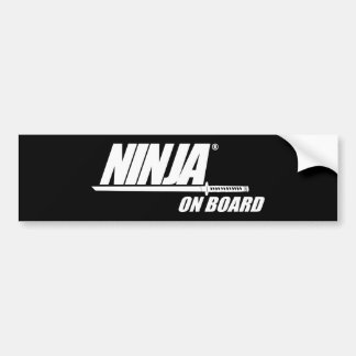 Ninja an Bord Autoaufkleber
