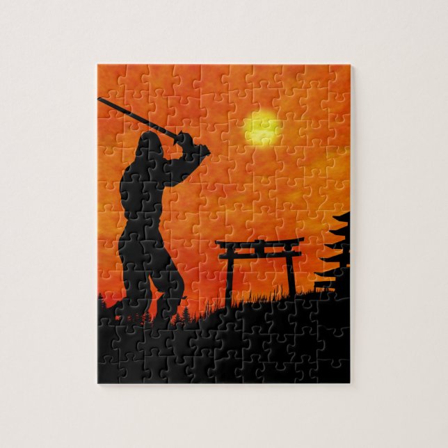 Ninja Angriff Puzzle (Vertikal)