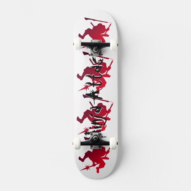 Ninja Angriff! Skateboard (Vorderseite)