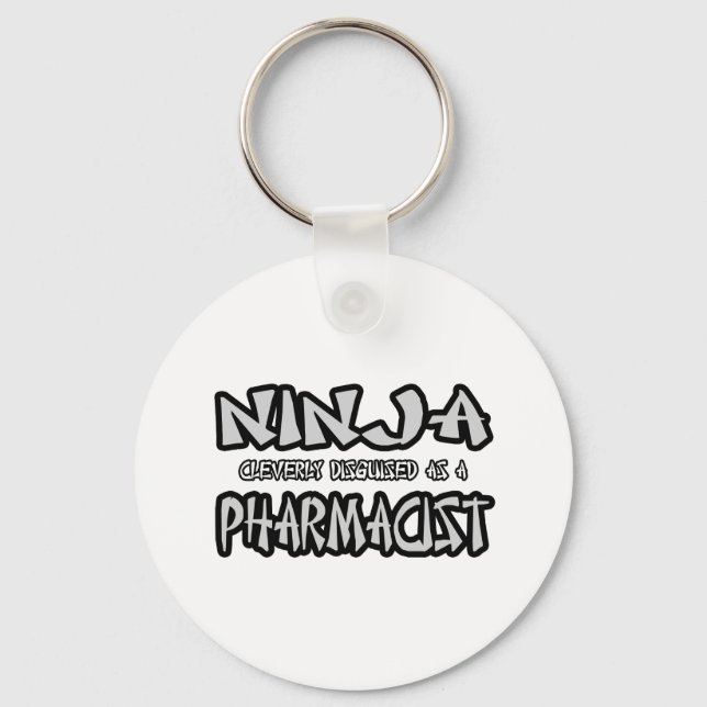 Ninja...Apotheker Schlüsselanhänger (Vorderseite)