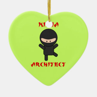 Ninja Architekt Keramik Ornament