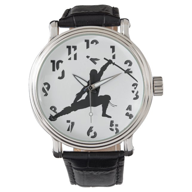 Ninja Armbanduhr (Vorderseite)