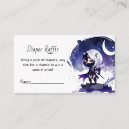 Ninja Babydusche: Stealthy Diaper Raffle Begleitkarte