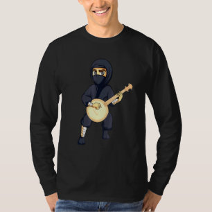 Ninja Banjo Musical Instruments Männer Frauen Kind T-Shirt