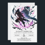 Ninja Birthday Adventure für Kinder Einladung<br><div class="desc">Entfesseln Sie eine Welt der Aufregung mit unserem Ninja Geburtstag Adventure for Kids Invitation. Stellen Sie sich den Nervenkitzel vor, wenn Sie eine personalisierte Einladung erhalten, sich der ultimativen Ninja-Quest anzuschließen! Diese bearbeitbare und druckbare Karte ist mehr als eine Einladung; sie ist das Tor zu einer Welt, in der Verstohlenheit...</div>