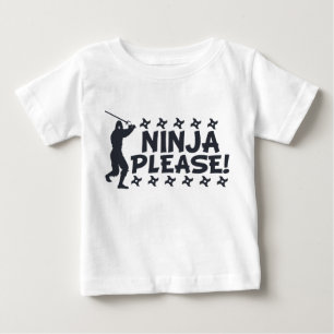 Ninja bitte baby t-shirt