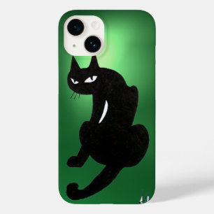 NINJA BLACK CAT Green Case-Mate iPhone 14 Hülle