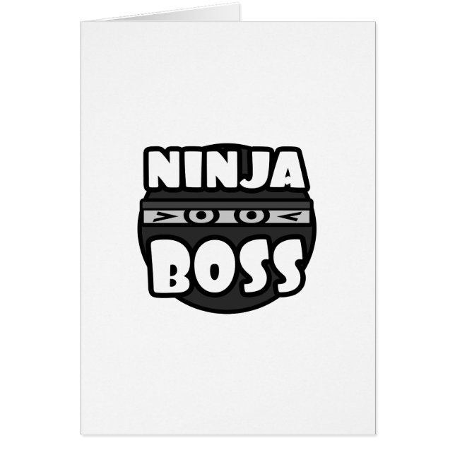 Ninja Boss (Vorne)