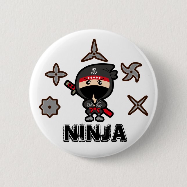 Ninja Boy Button (Vorderseite)