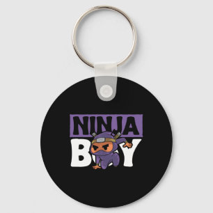 Ninja Boy Design Youth Karate und Ninja Schlüsselanhänger