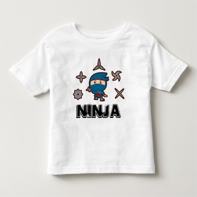 Ninja Boy Kleinkind T-shirt (Vorderseite)