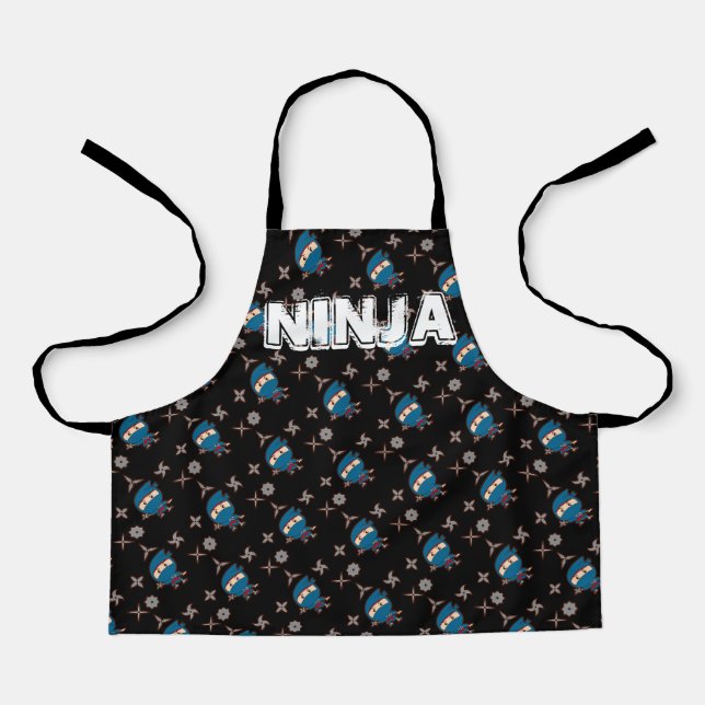 Ninja Boy Schürze (Vorderseite)
