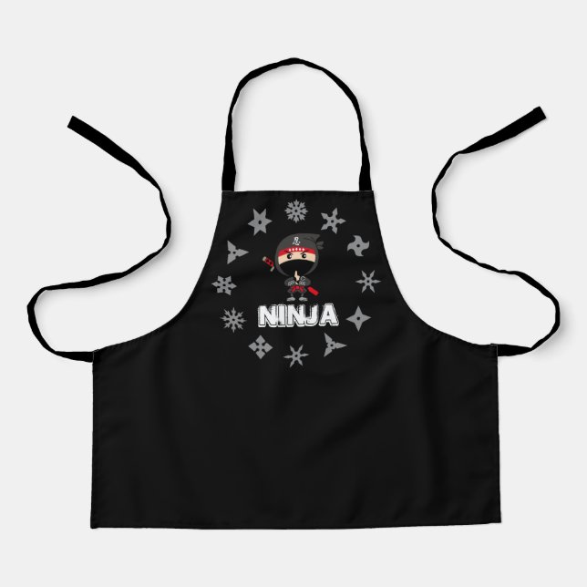 Ninja Boy Schürze (Vorderseite)