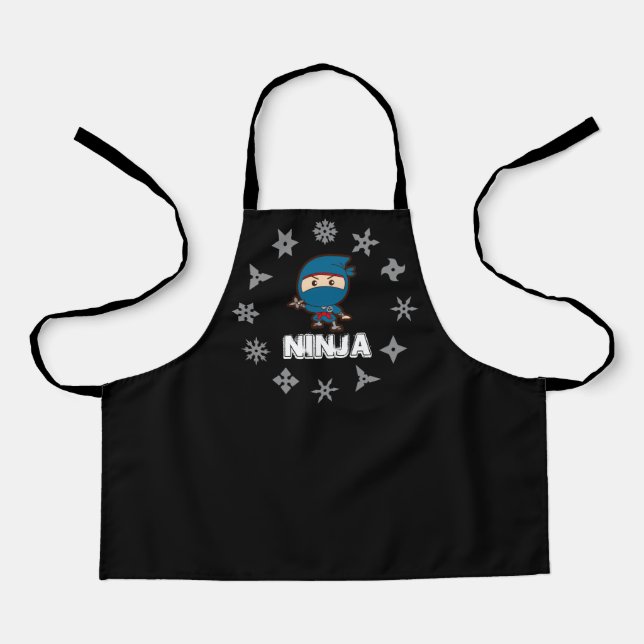 Ninja Boy Schürze (Vorderseite)