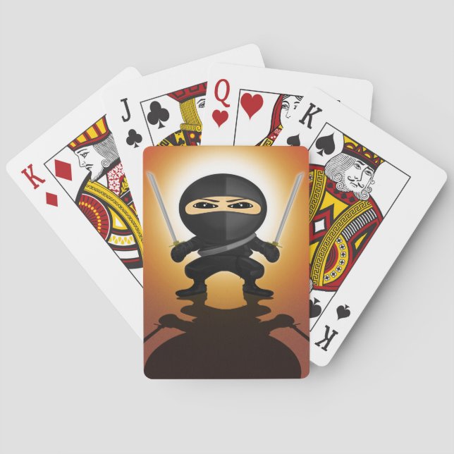 Ninja Boy Spielkarten (Rückseite)