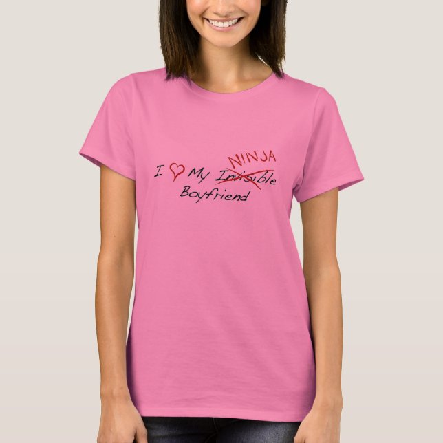 Ninja Boyfriend T-Shirt (Vorderseite)