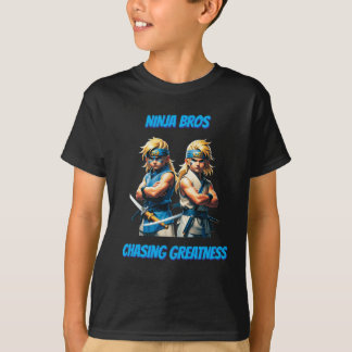 Ninja Bros Auf der Jagd nach Größe Jugend T-Shirt