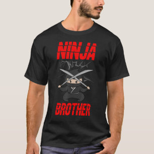 Ninja Brother Japanisch Mercenary Shinobi Kunai Sh T-Shirt