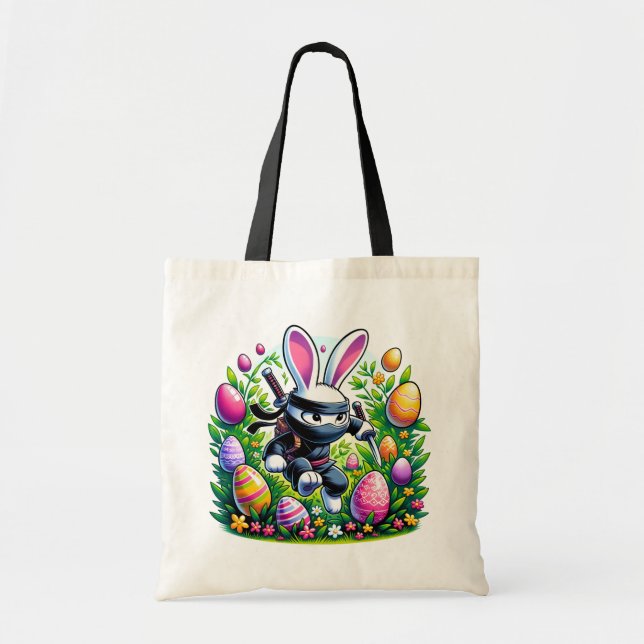 Ninja Bunny Easter Adventure Tragetasche (Vorne)