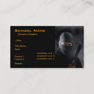 Ninja Business Card Visitenkarte