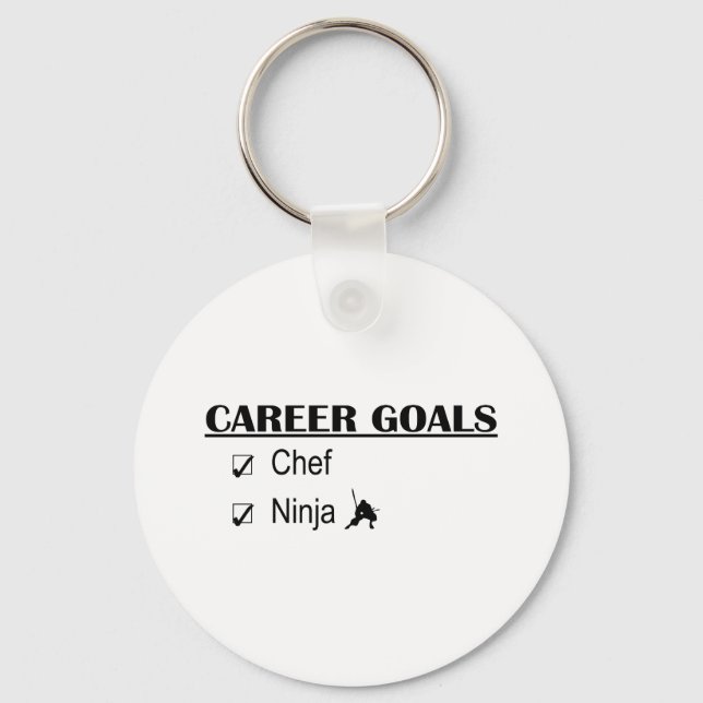 Ninja Career Goals - Koch Schlüsselanhänger (Vorderseite)