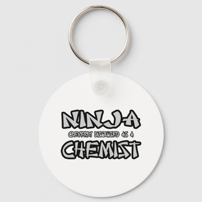 Ninja...Chemist Schlüsselanhänger (Vorderseite)
