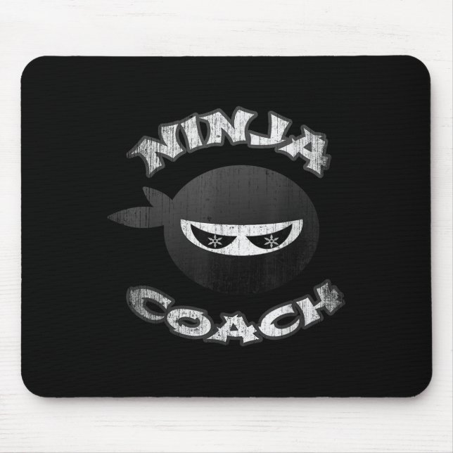 Ninja Coach Multitasking Team Trainer Lautsprecher Mousepad (Vorne)