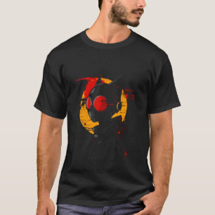 Ninja-Cyborg-Katze in futuristischem Cyberpunk-Out T-Shirt