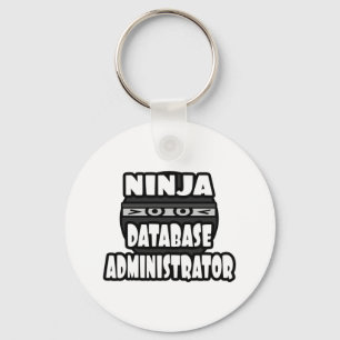 Ninja Datenbankadministrator Schlüsselanhänger