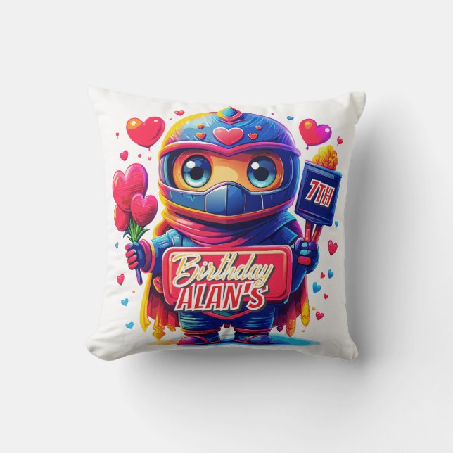 Ninja der Liebe: Niedlich und romanisch! Sonderges Kissen (Vorderseite)