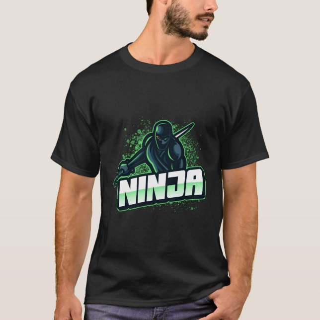 Ninja die Elemente der Verstohlenheit T-Shirt (Vorderseite)