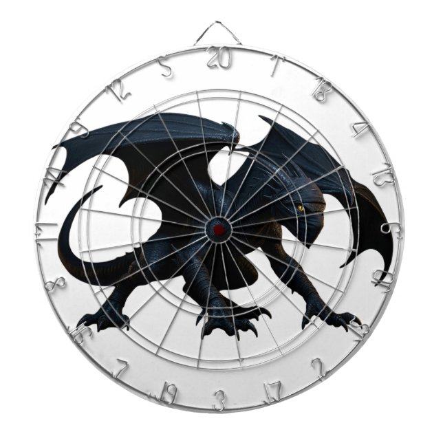 Ninja-Drache Dartscheibe (vorne)