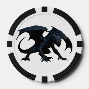 Ninja-Drache Pokerchips