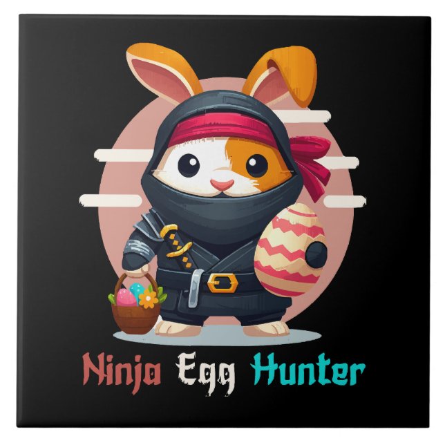 Ninja Egg Hunter Fliese (Vorderseite)