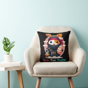 Ninja Egg Hunter Kissen