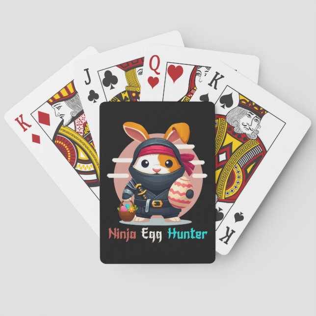 Ninja Egg Hunter Spielkarten (Rückseite)