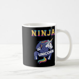 Ninja Einhorn Karate Einhorn Kickboxen Martial Art Kaffeetasse