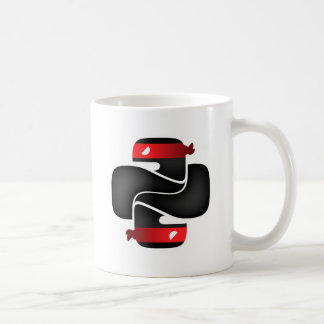 Ninja Einzelteile Tasse