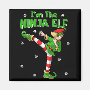 Ninja Elf Karate Taekwondo Kampfsport MMA Magnet